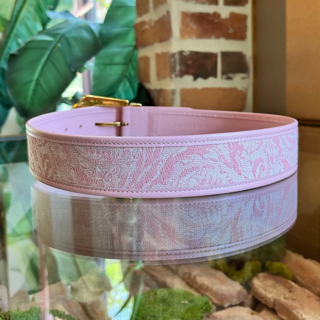 VERSACE Medusa Heritage Barocco Jacquard Belt 70/28(S)