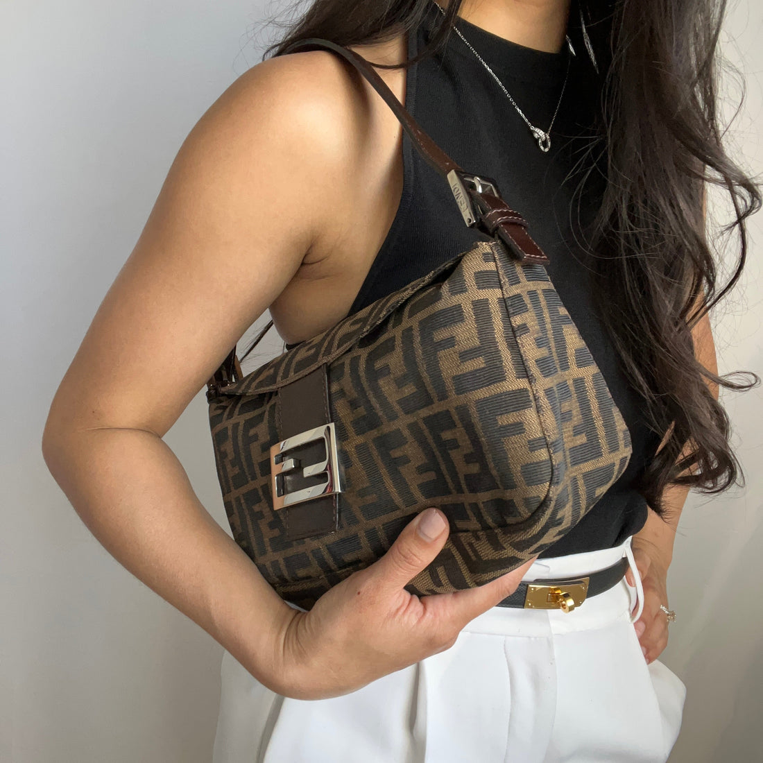 Zucca Canvas Shoulder Bag