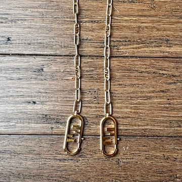 FENDI Strap You Gold Chain Bag Strap