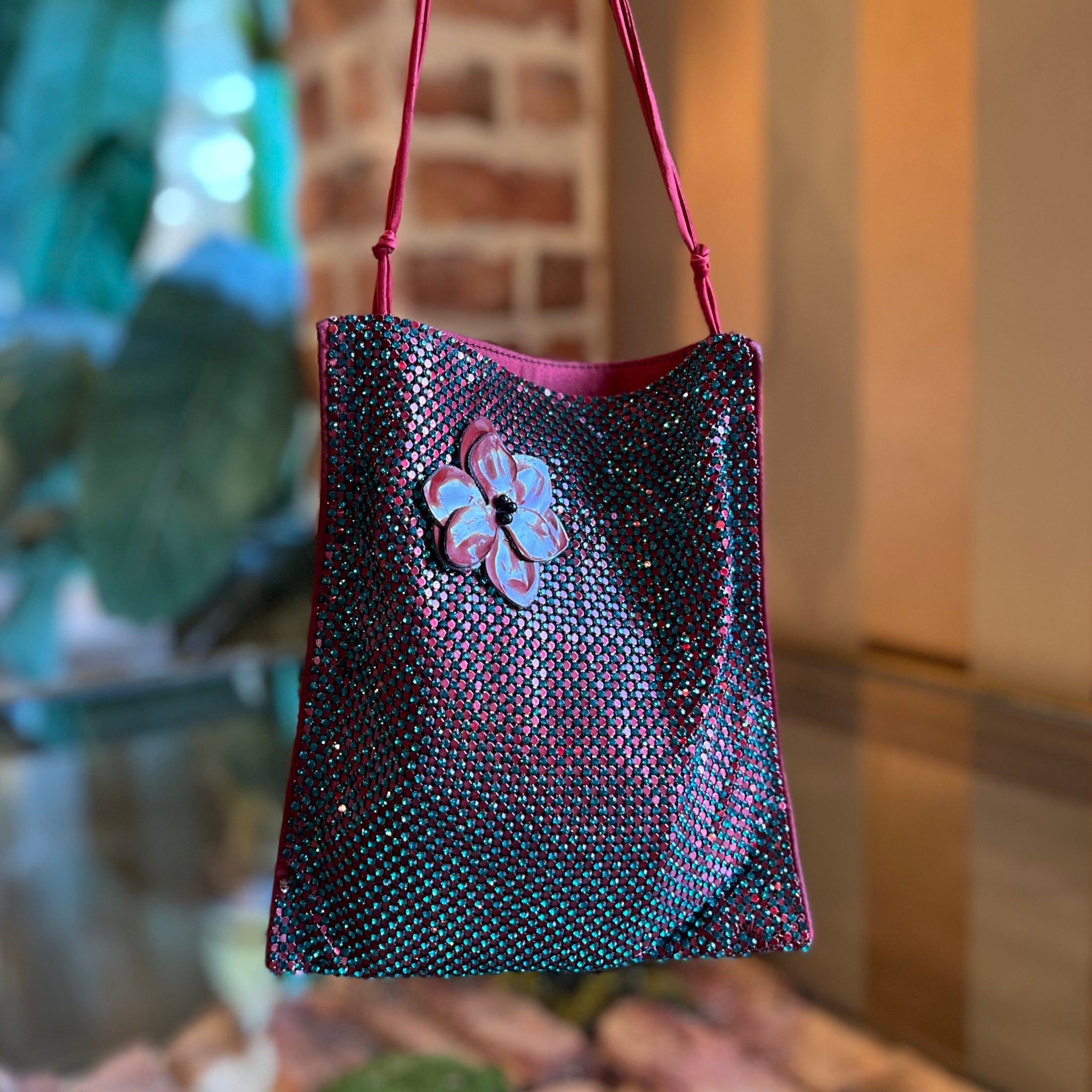 DOLCE & GABBANA Evening Crystal Embellished Tote Bag