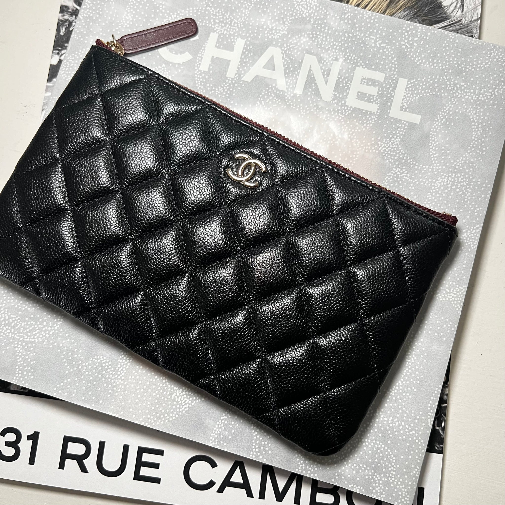 Black Caviar Small Pouch