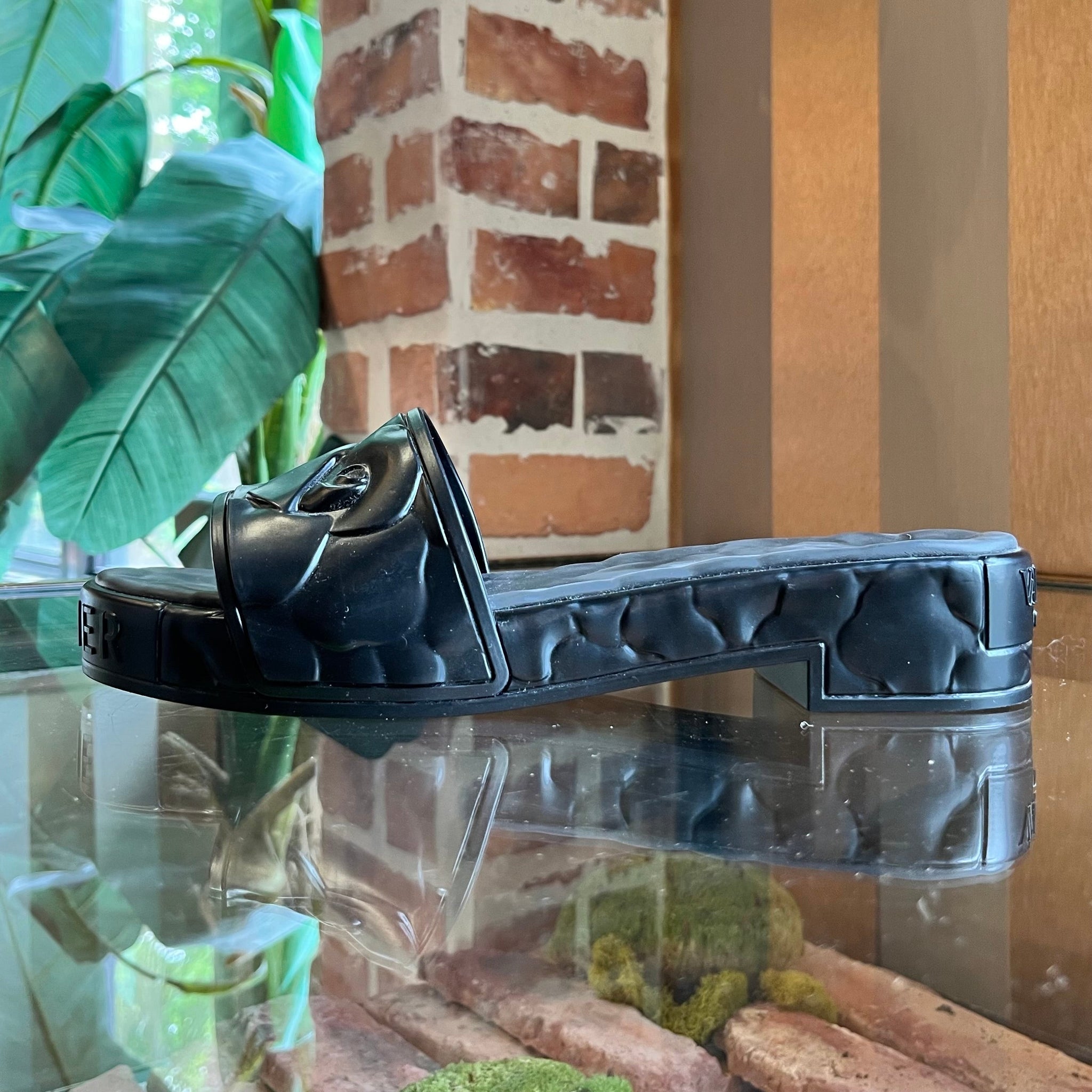 VALENTINO GARAVANI Rubber Atelier 03 Rose Edition Sandals SZ40(10US)