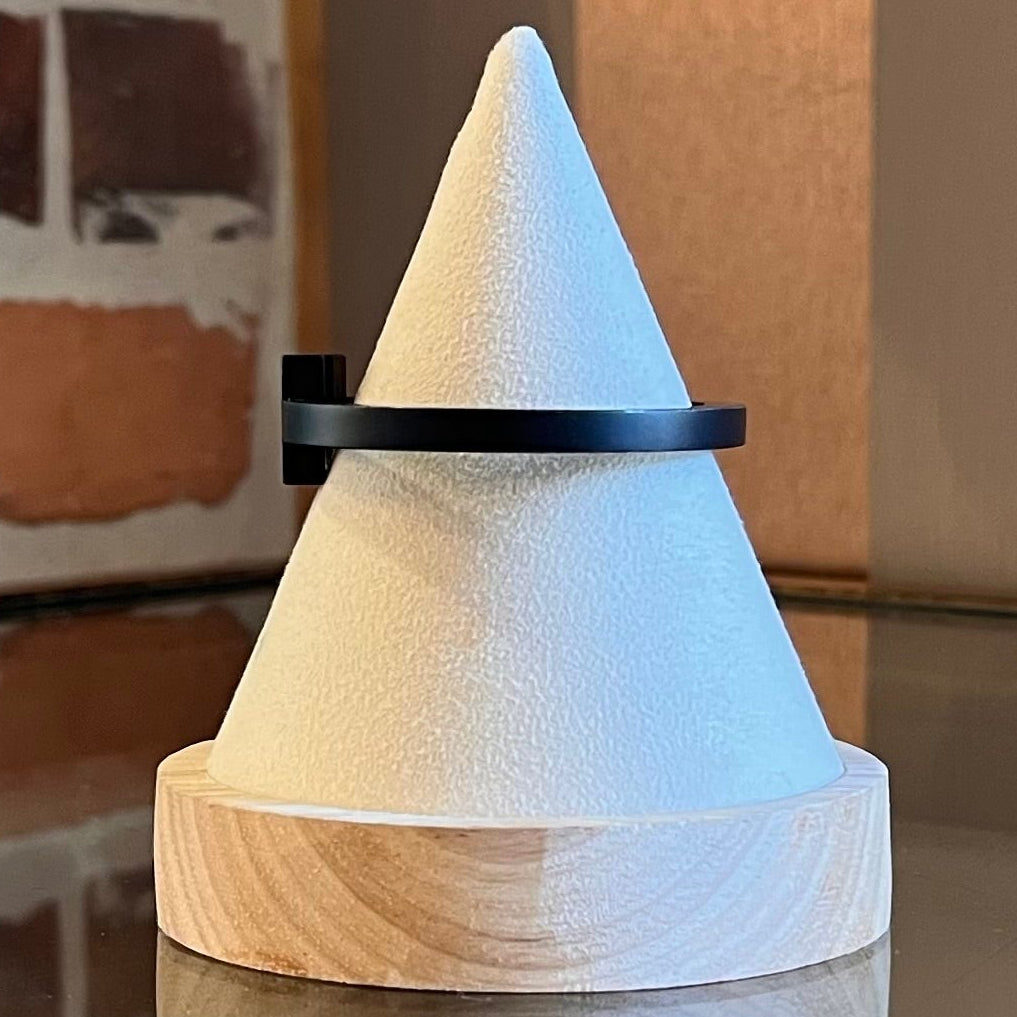 TIFFANY & CO. T Square Black Stainless Steel Bracelet