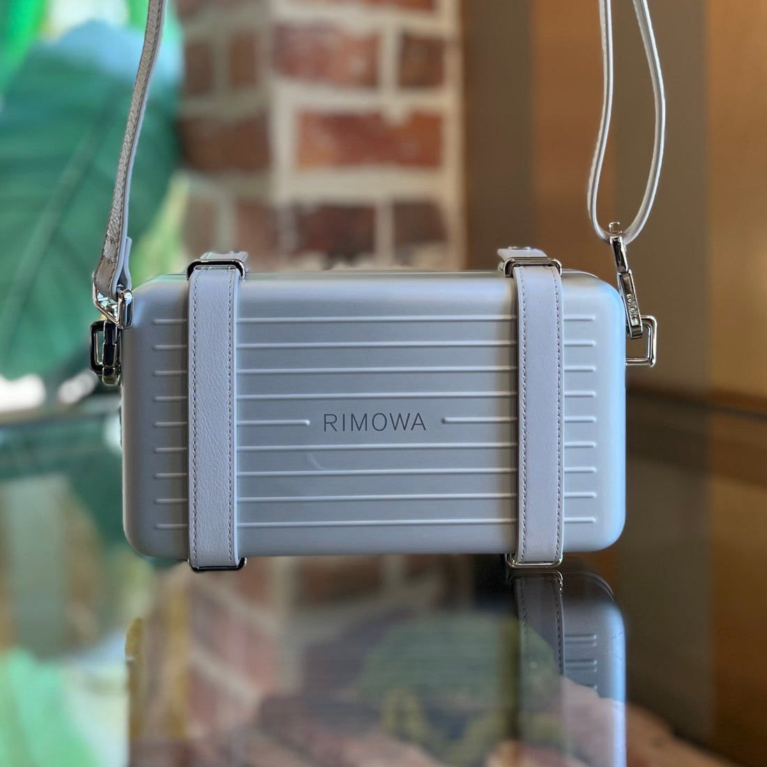 CHRISTIAN DIOR Dior x Rimowa Personal Aluminum Clutch