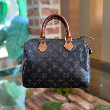 LOUIS VUITTON Speedy 25 Monogram Canvas Vintage Satchel