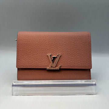 Light Pink Capucine Compact Wallet
