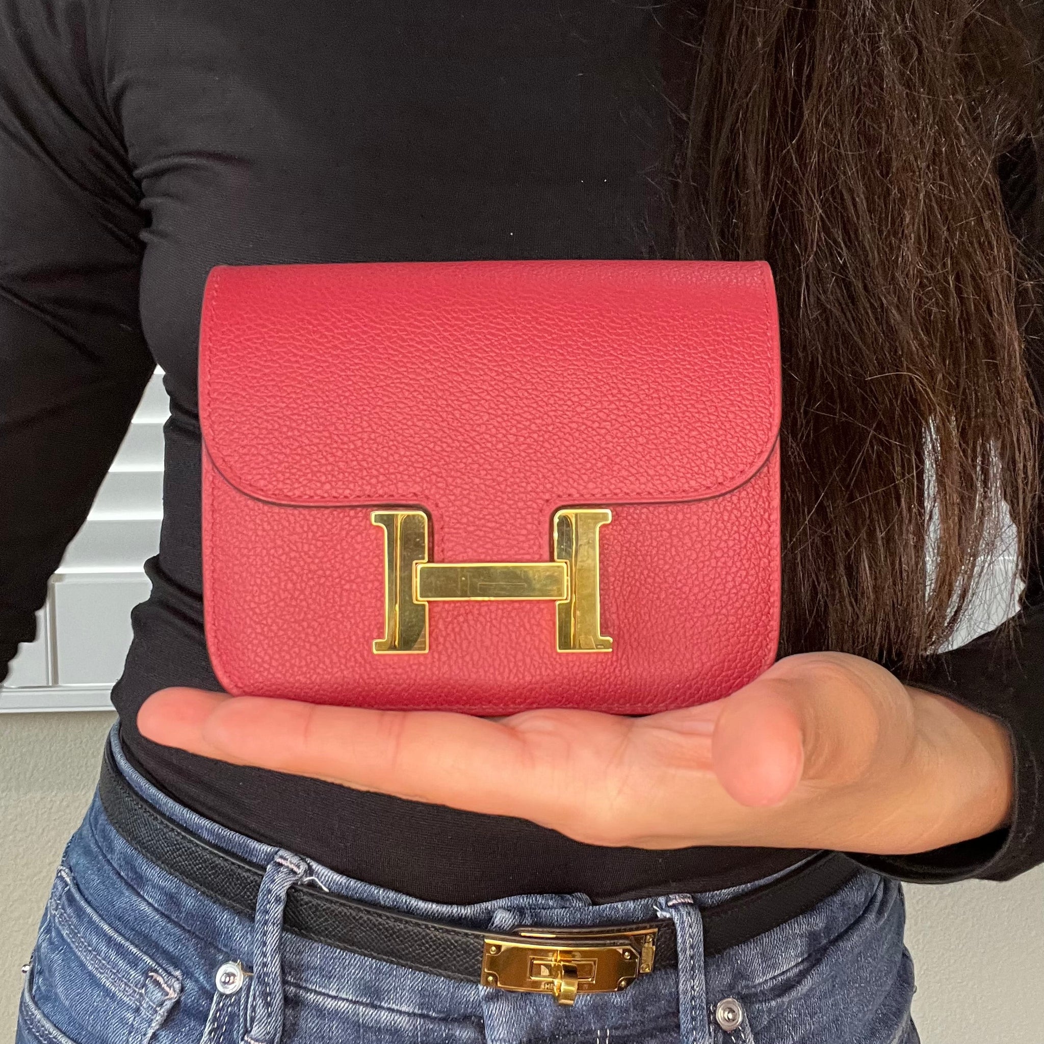 Rouge Grenate Constance Slim Wallet