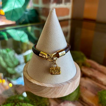 LOUIS VUITTON Monogram Speedy Charm Bracelet