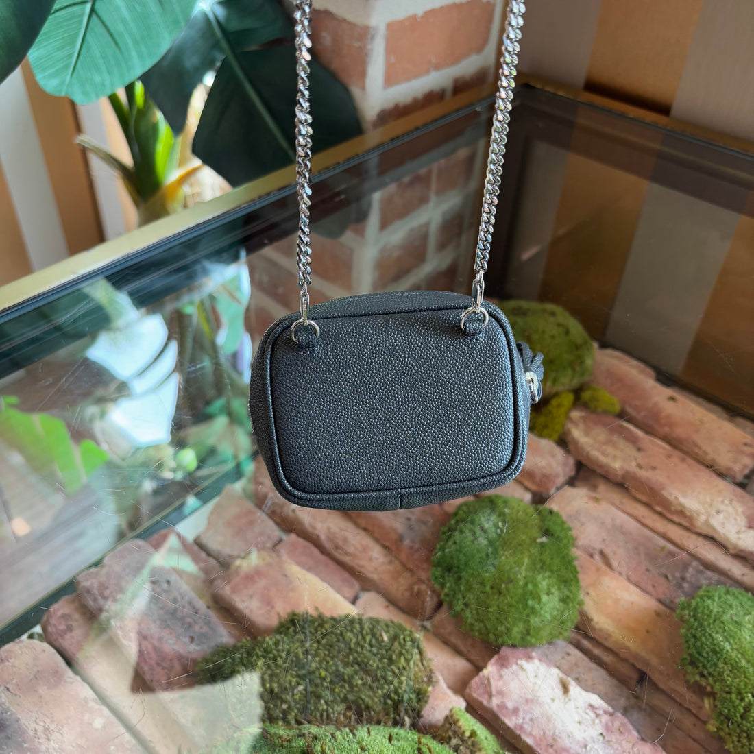 SAINT LAURENT Baby Lou Quilted Camera Bag