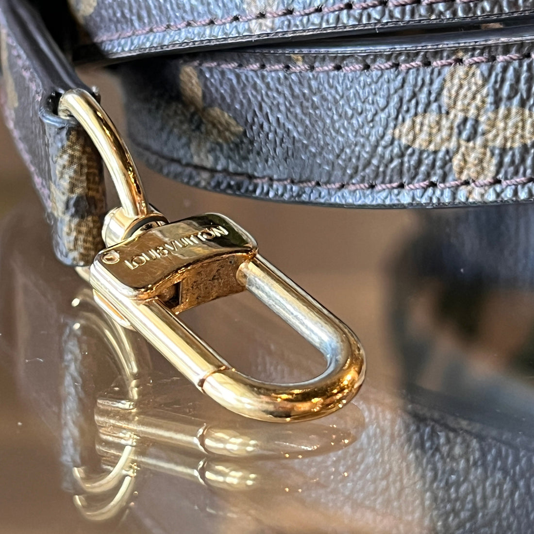 LOUIS VUITTON Monogram Canvas Strap