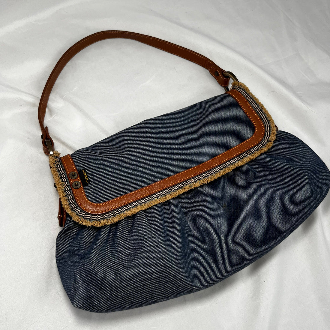 Vintage Denim Chef Shoulder Bag