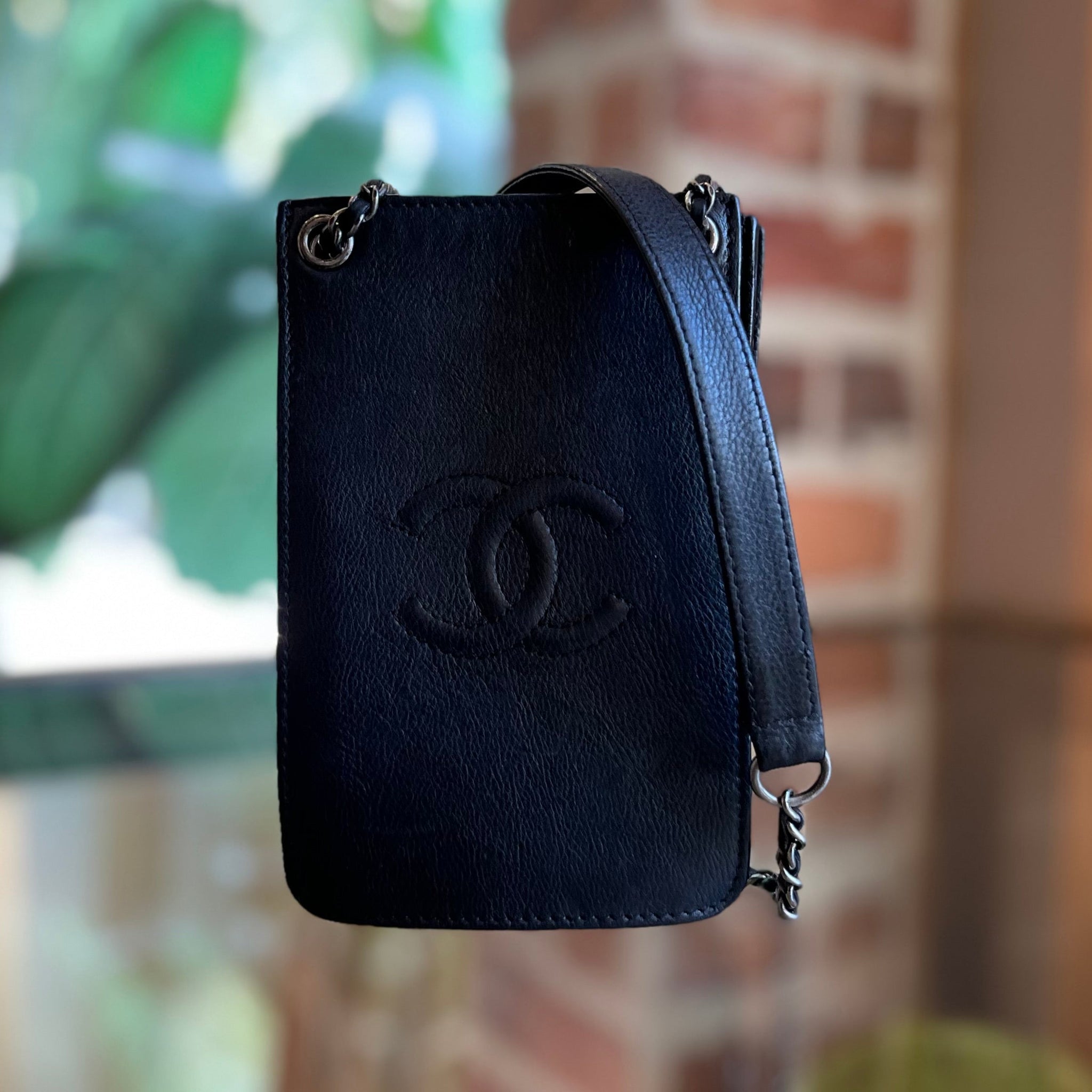CHANEL Calfskin CC Crossbody TS4057