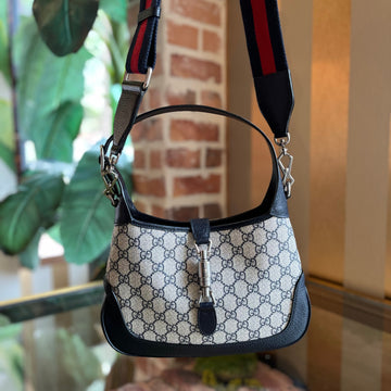 GUCCI Jackie 1961 Small GG Supreme Canvas Hobo Bag