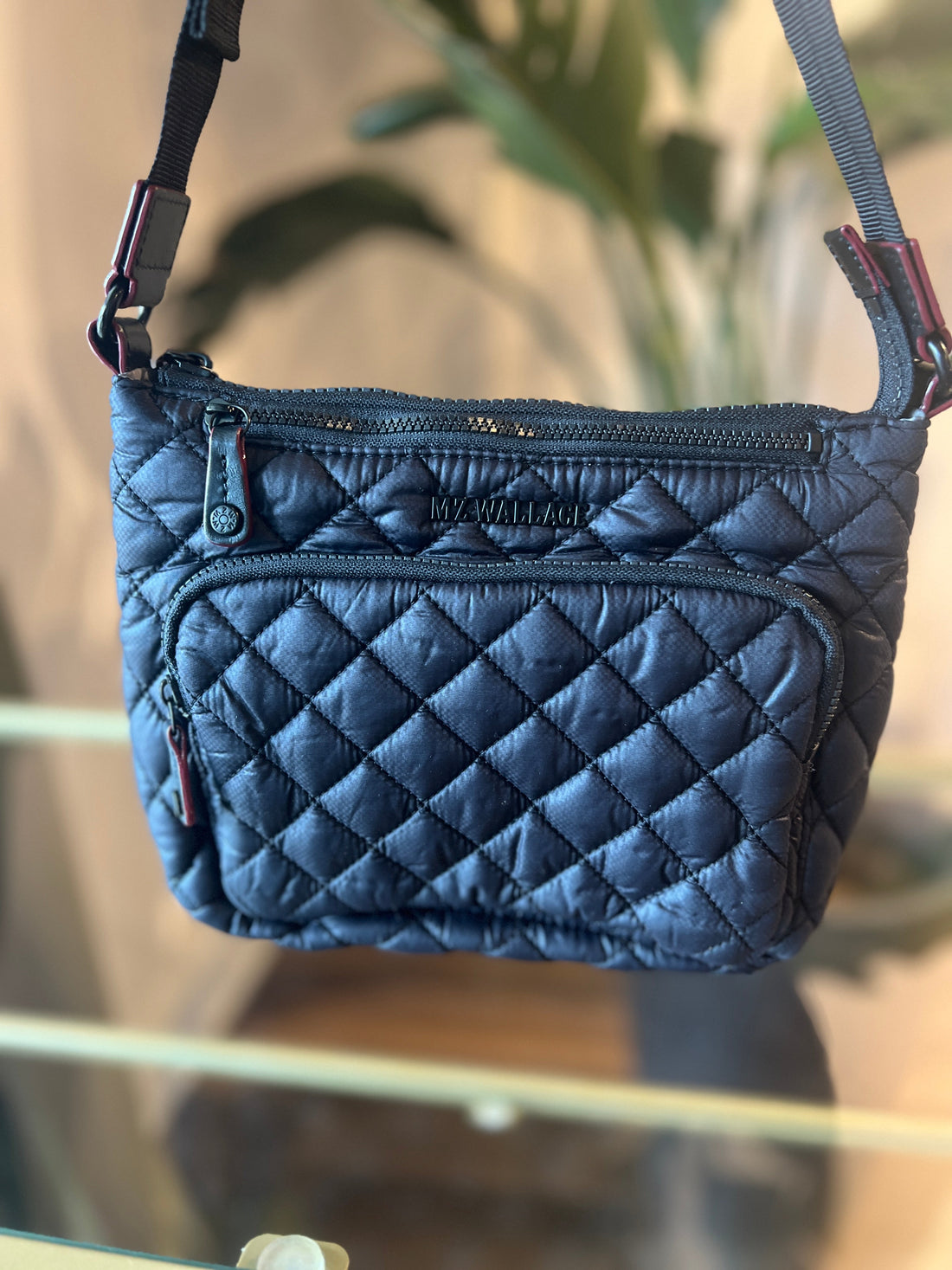 MZ WALLACE Black Metro Scout Deluxe Crossbody