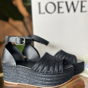 LOEWE Espadrille Wedges SZ 39