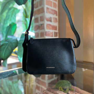 BURBERRY Helmsley Small House Check Soft Grain Calfskin Crossbody Bag