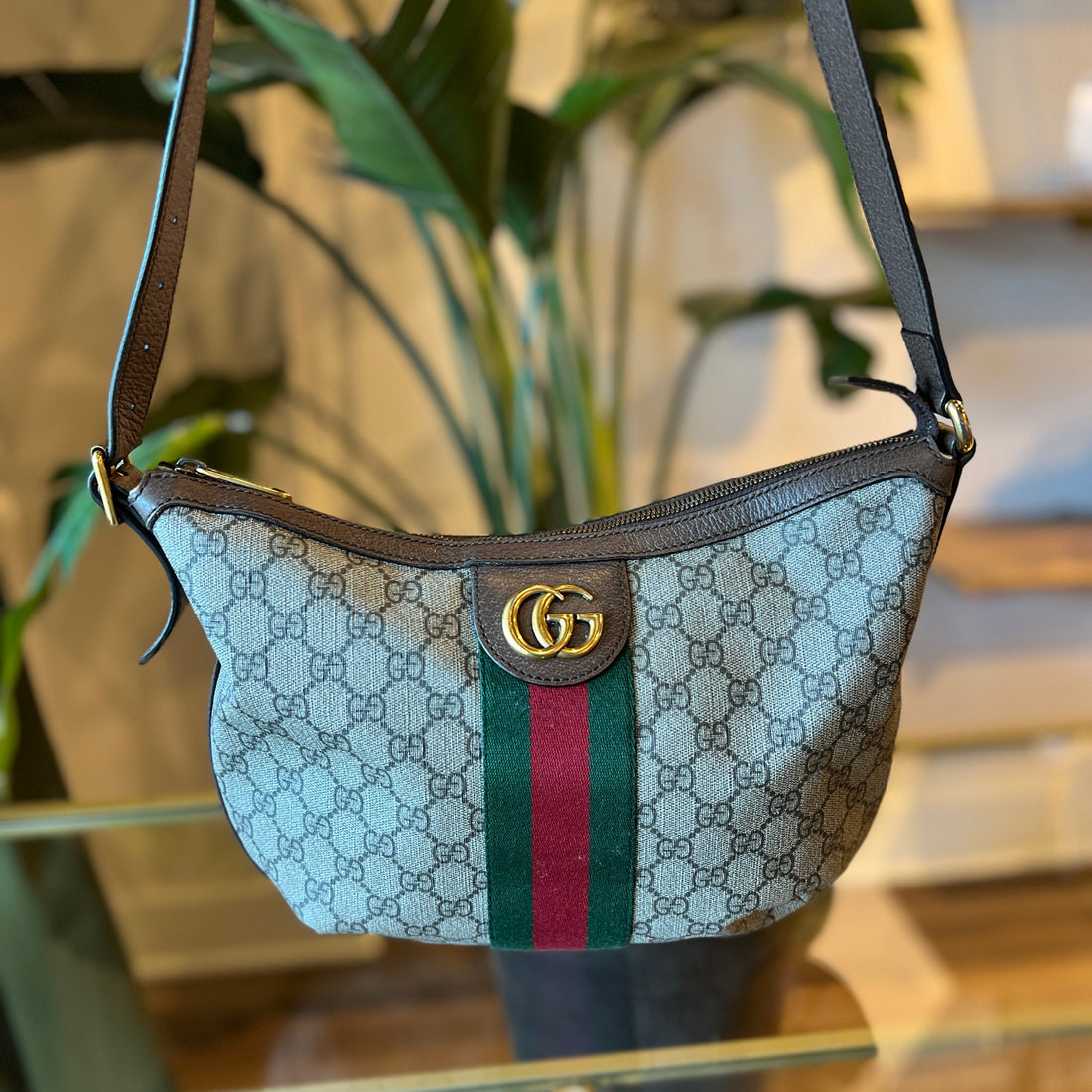 GUCCI Ophidia Hobo Shoulder Bag