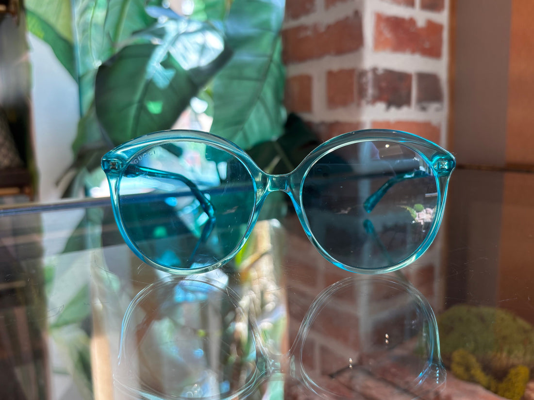 GUCCI GG02575S 003 Blue Sunglasses