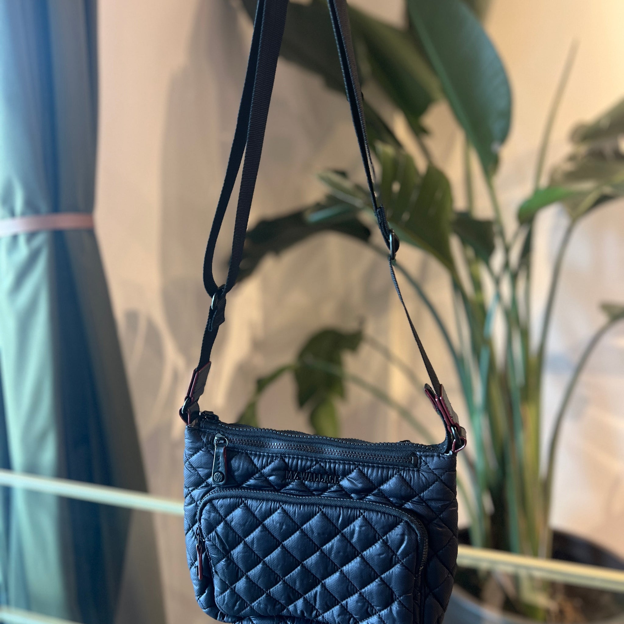 MZ WALLACE Black Metro Scout Deluxe Crossbody