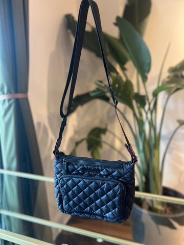 MZ WALLACE Black Metro Scout Deluxe Crossbody