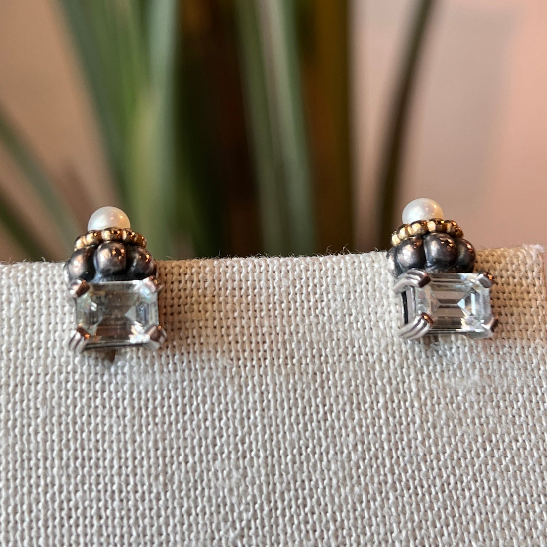 LAGOS Pearl & Topaz Glacier Earrings