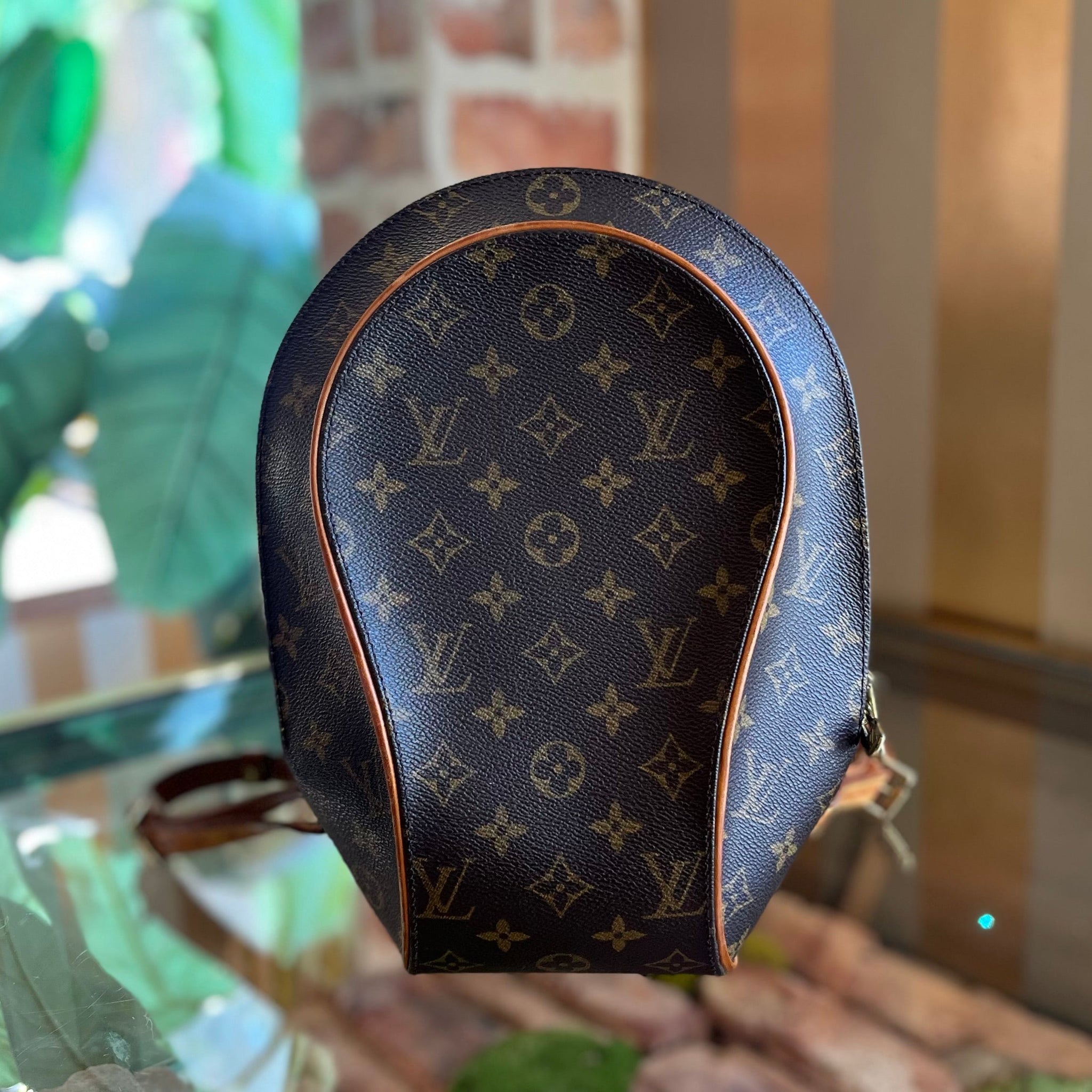 LOUIS VUITTON Ellipse Monogram Canvas Backpack