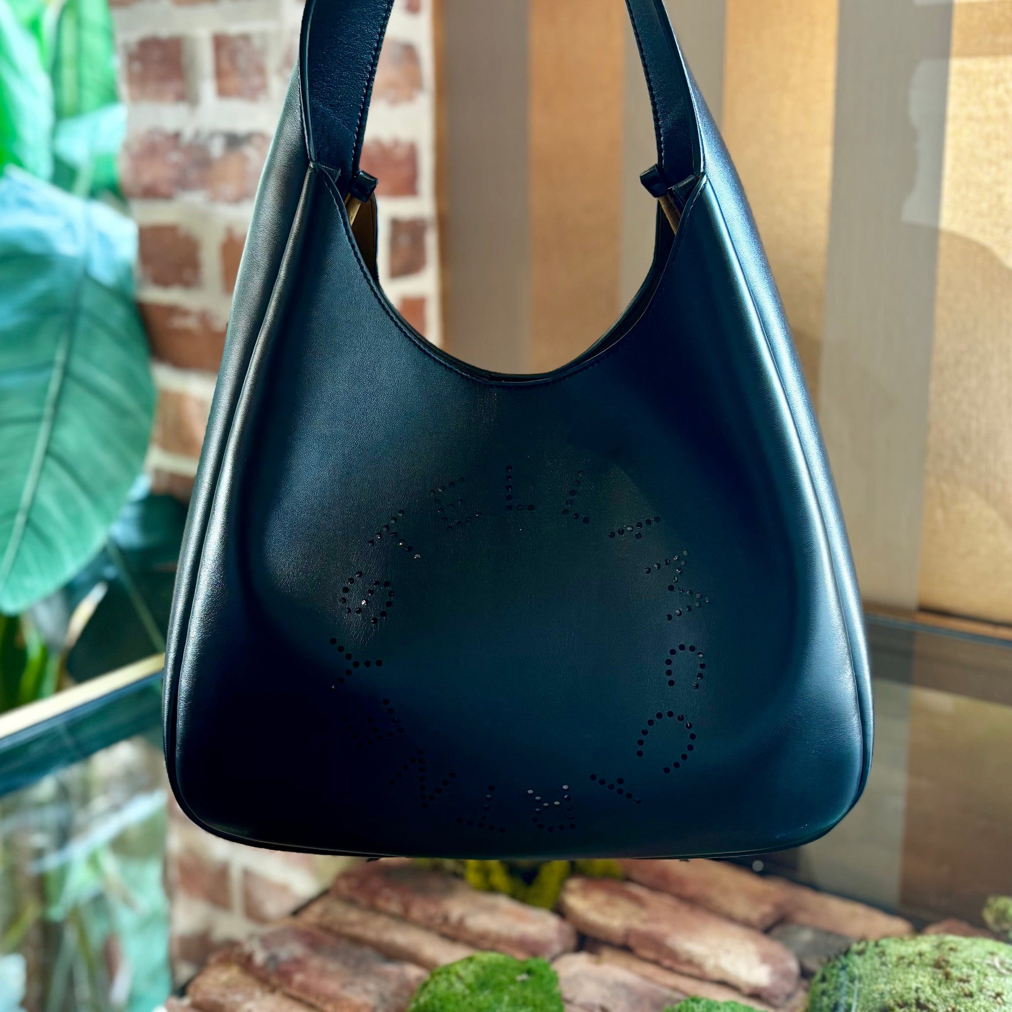 STELLA MCCARTNEY Logo Slouchy Hobo