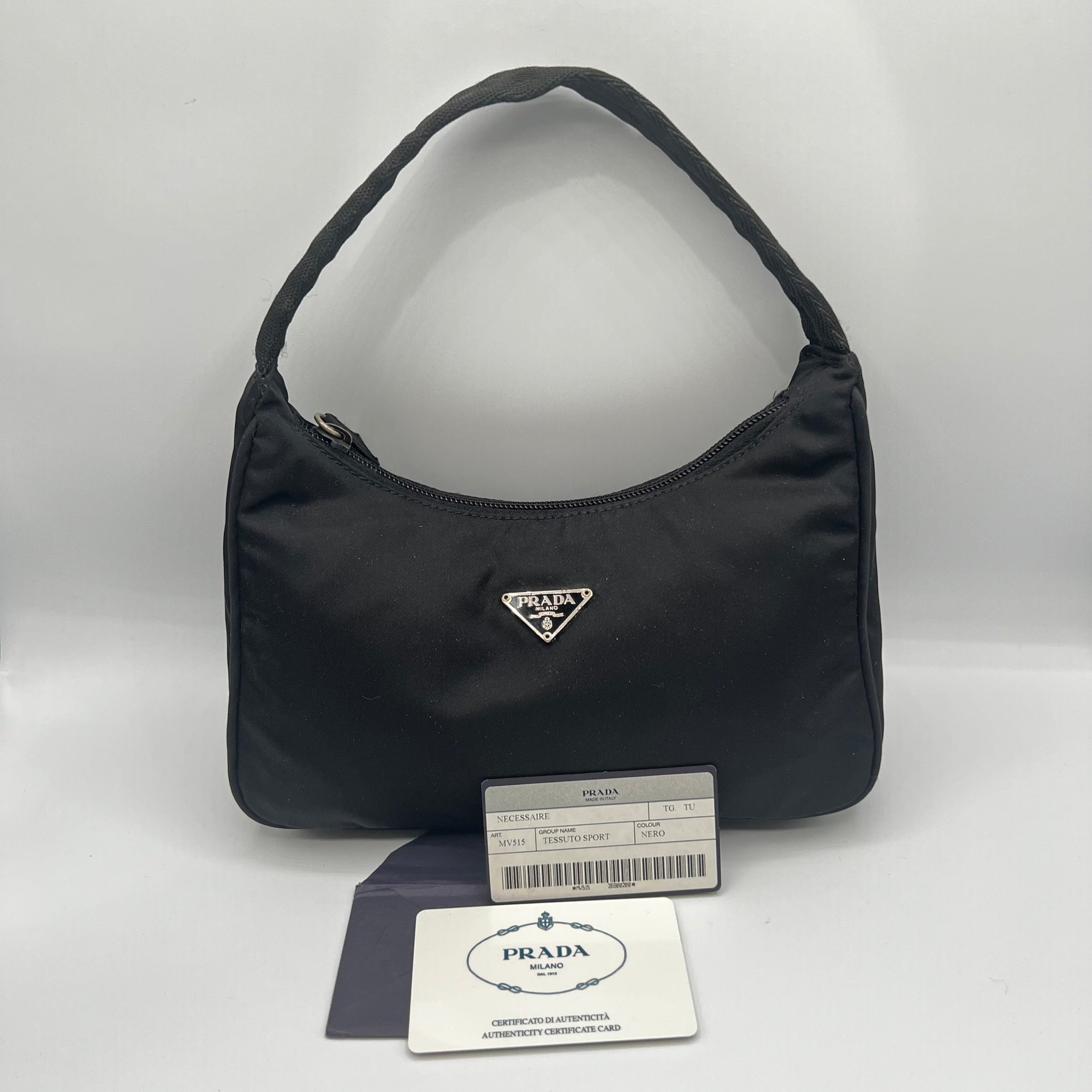 Original Black Nylon Shoulder Bag