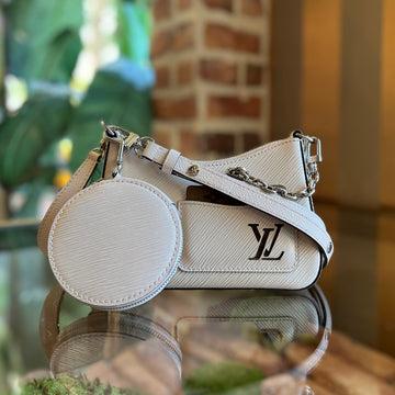 LOUIS VUITTON Marellini Beige Epi Shoulder Bag