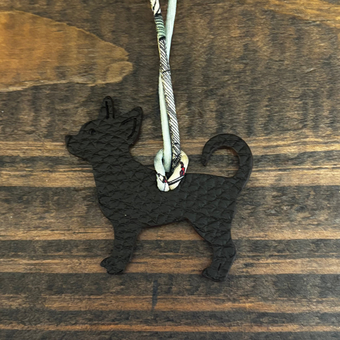 HERMES Petit H Chihuahua Bag Charm
