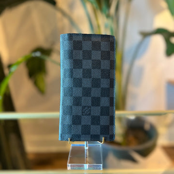 LOUIS VUITTON Damier Graphite Brazza Bifold
