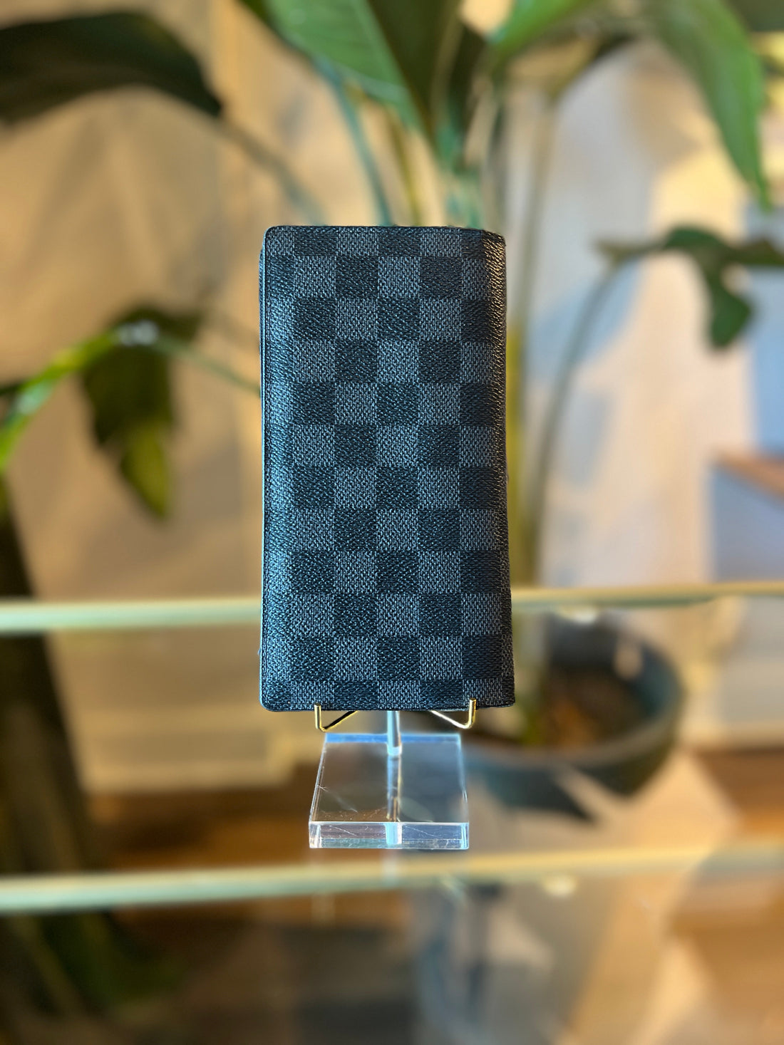 LOUIS VUITTON Damier Graphite Brazza Bifold