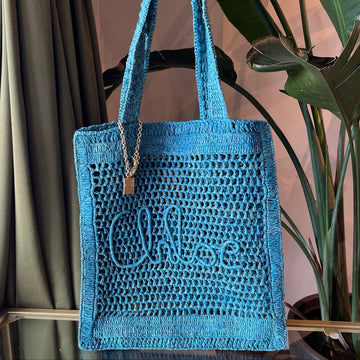 CHLOE Summer Banana Tote Bag