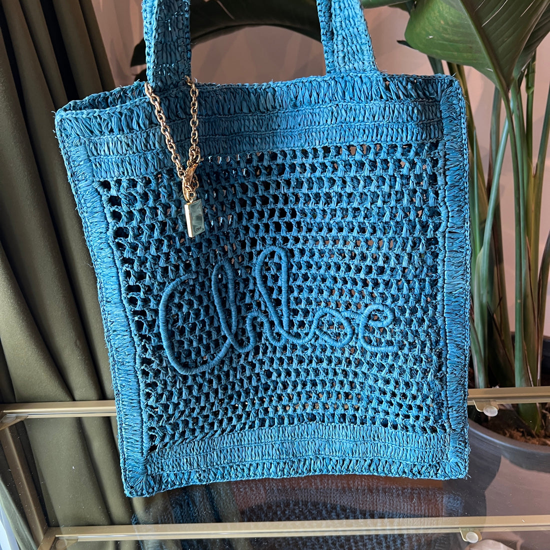 CHLOE Summer Banana Tote Bag