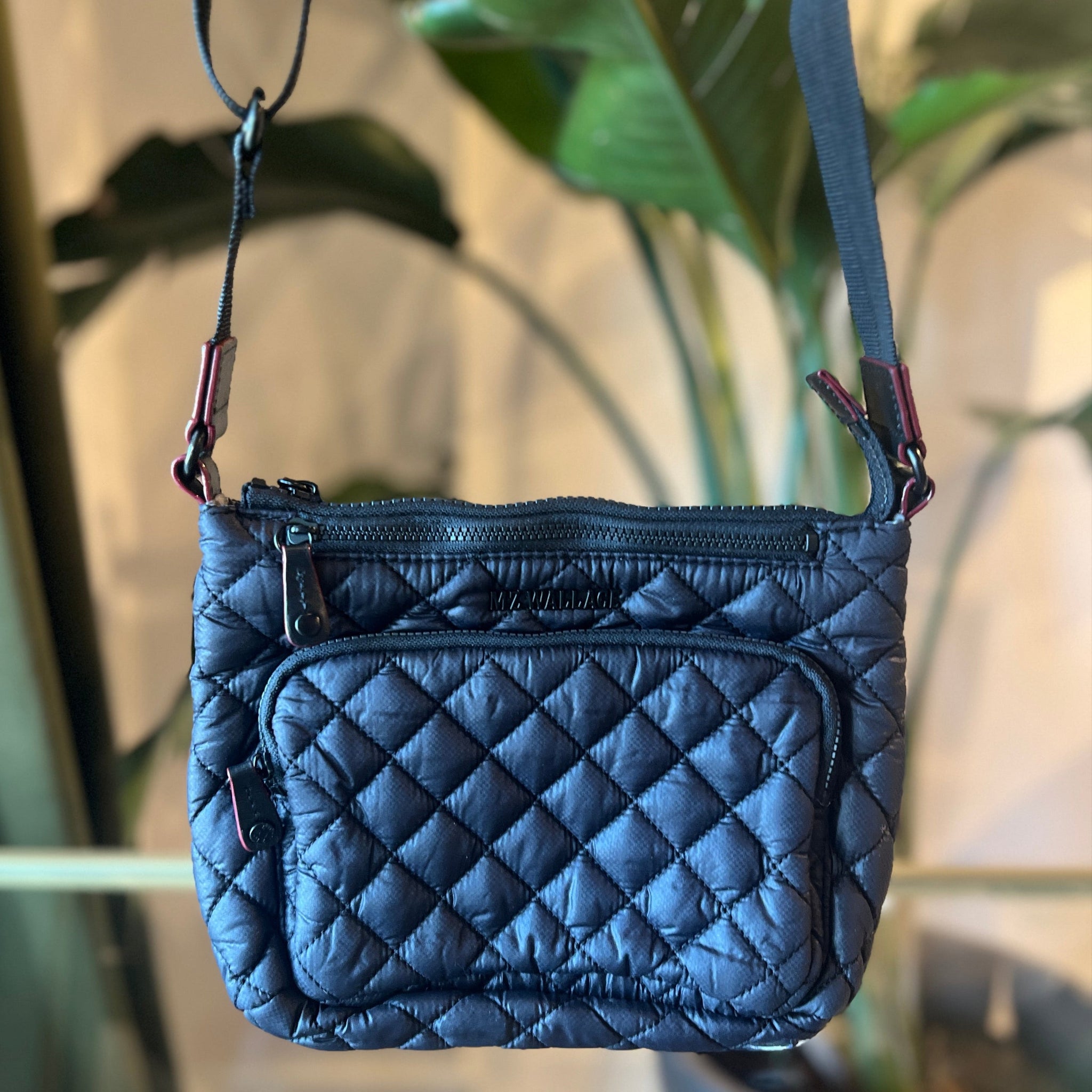 MZ WALLACE Quilted Nylon Crossbody