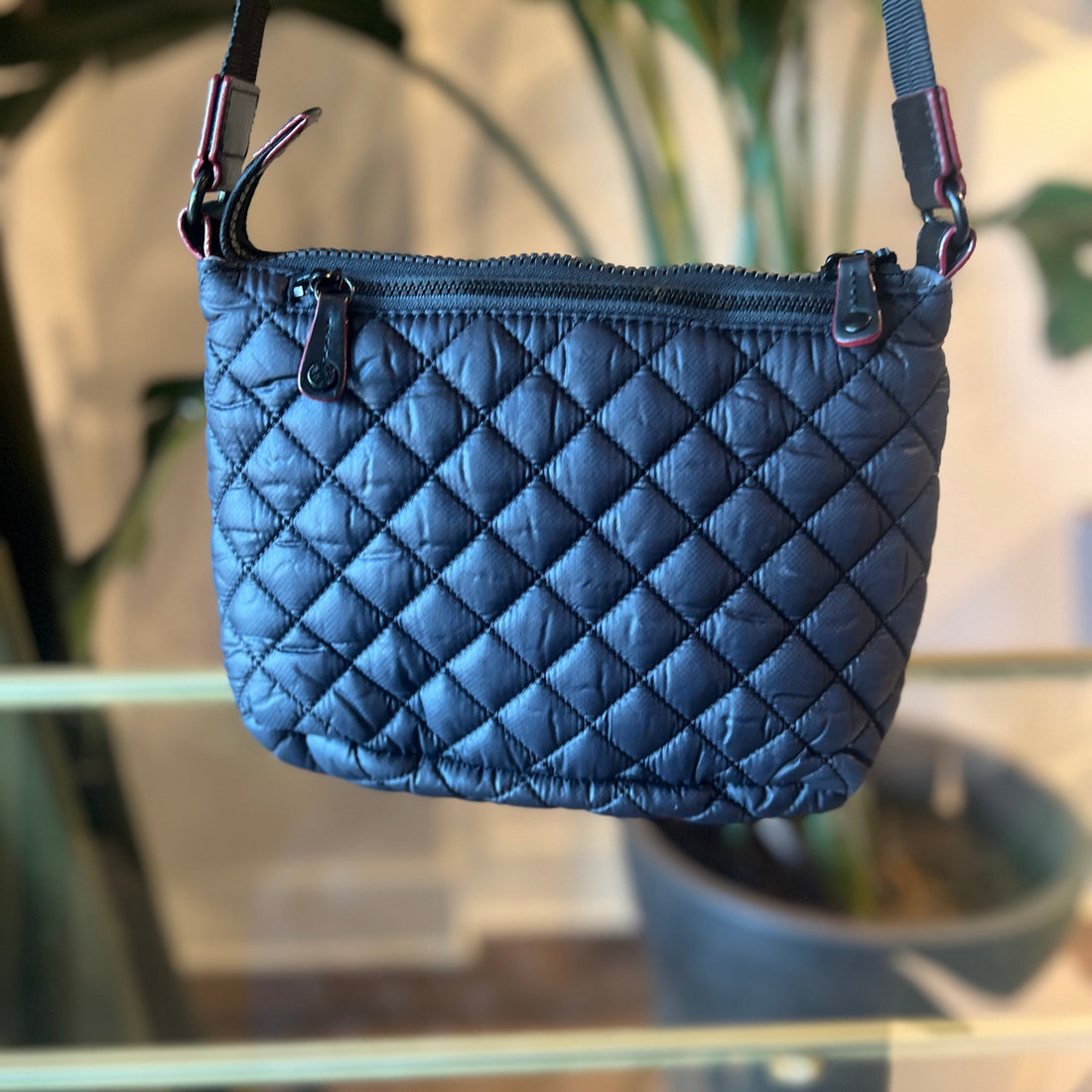 MZ WALLACE Quilted Nylon Crossbody