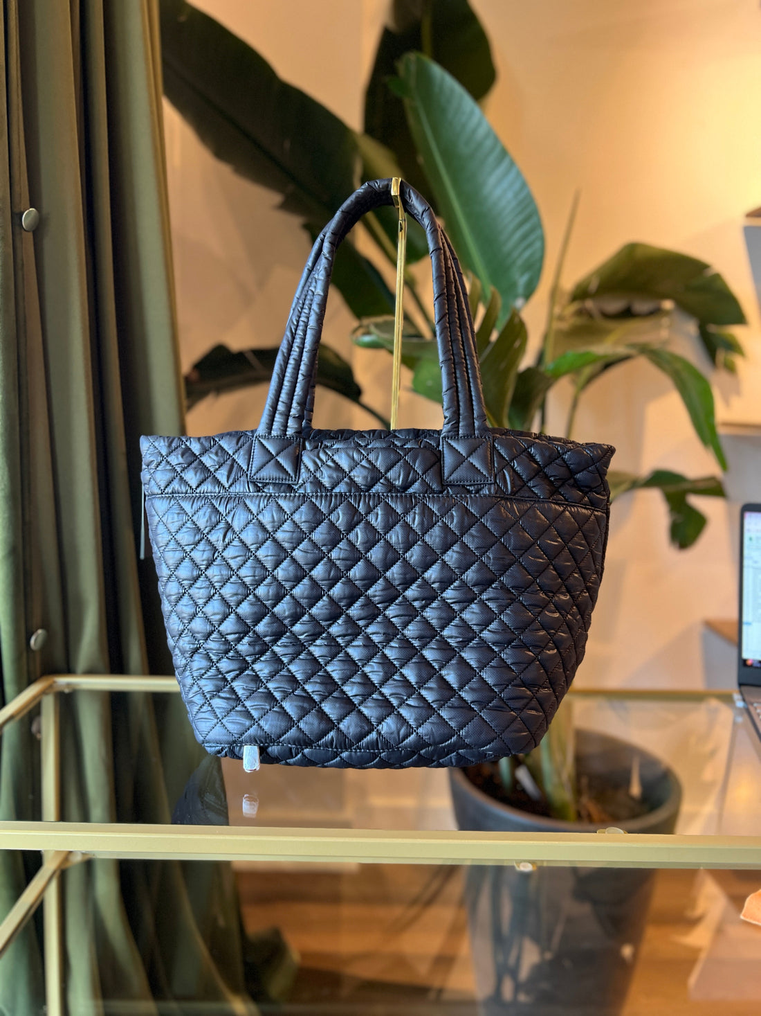 MZ WALLACE Metro Deluxe Medium Quilted Tote Bag