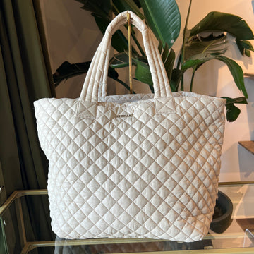 MZ WALLACE Medium Buff Metro Tote Deluxe