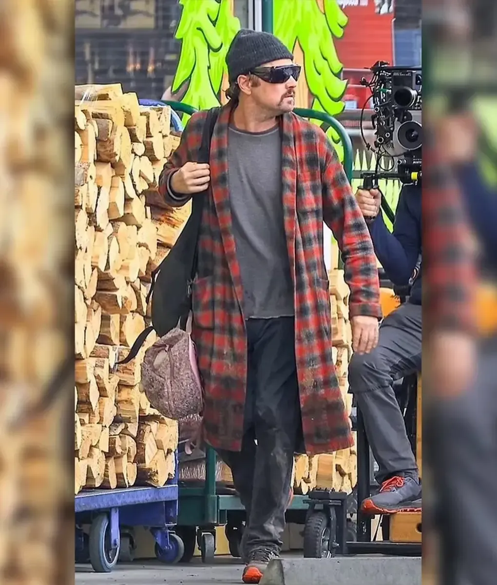 One Battle After Another Plaid Coat