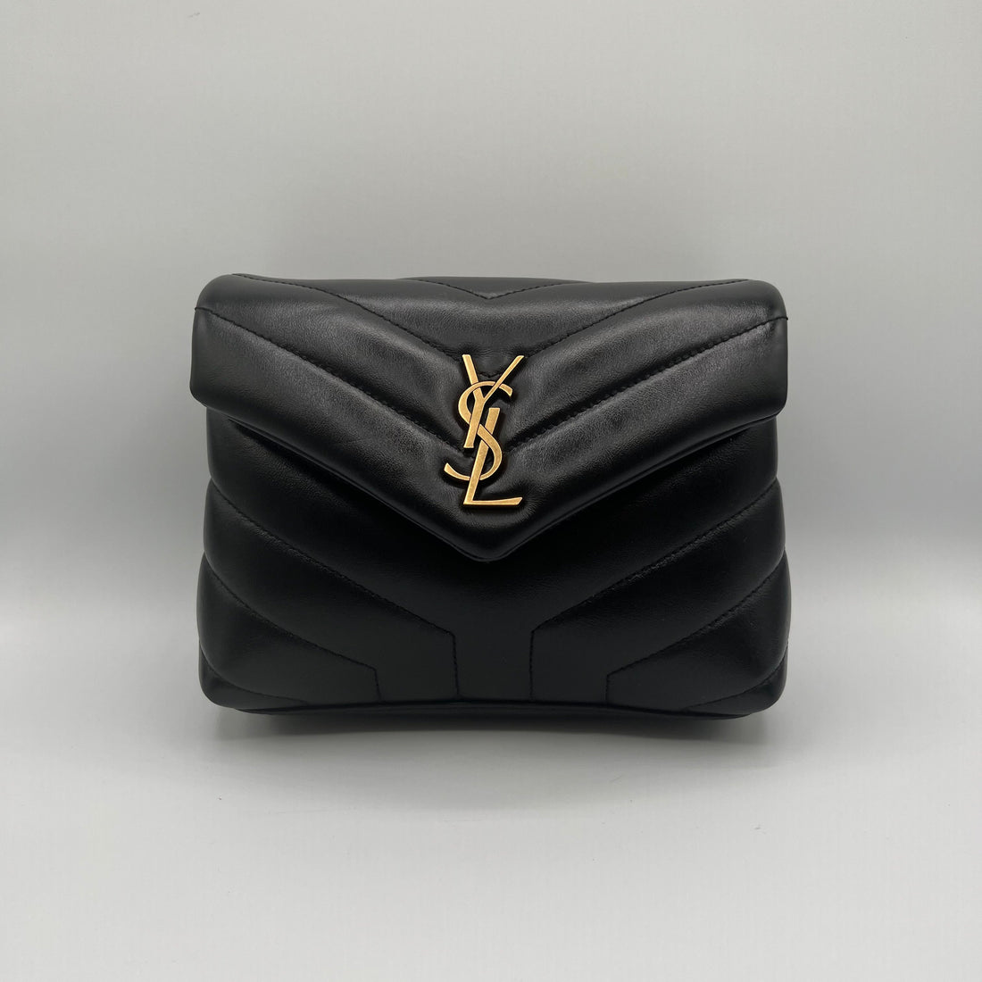 Black GHW Calfskin Mini/Toy LouLou