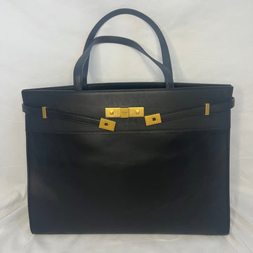 Black Manhattan Medium Tote