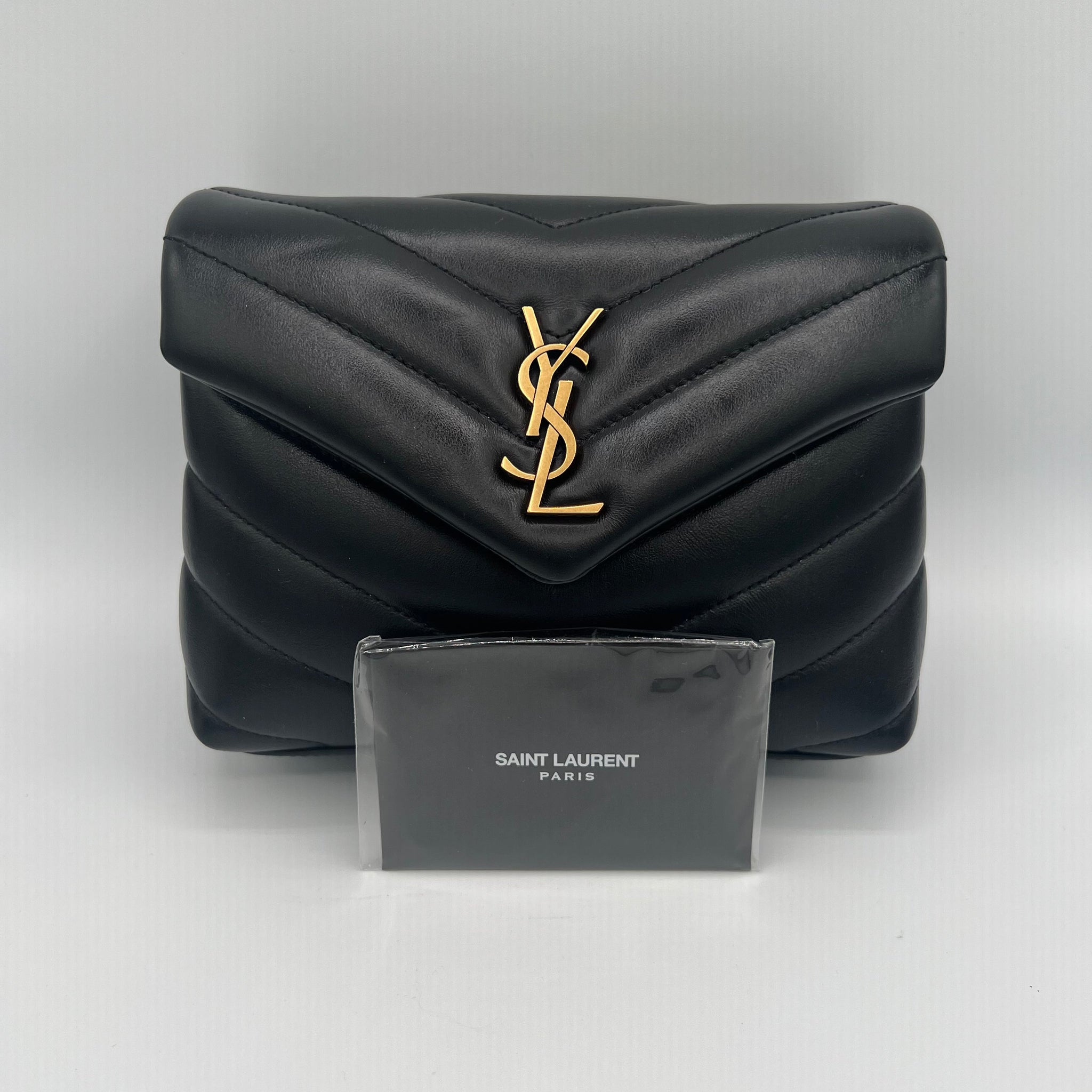 Black GHW Calfskin Mini/Toy LouLou