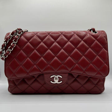Red Caviar Jumbo Classic Double Flap
